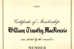 Tim-Engineering-Institute-of-Canada-Cerificate-of-Membership-9SEP1969