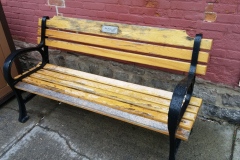 Eric-Foote-Bench-at-his-Village-Bean-Merrickville-Office-28NOV2019