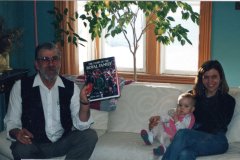 Milton-Fiona-Droeske-and-baby-Erica-50th-album-1993