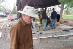 Garth (and Liz) Wallace - Building New Merrickville Bandshell - 9MAY2019