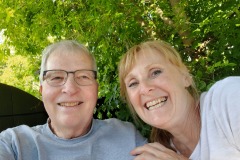 Tim-and-Sunshine-Friend-Karen-Wallace-Graner-at-the-Waltzing-Weisel-